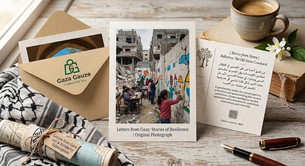 Letters from Gaza: Monthly Art & Story Subscription
